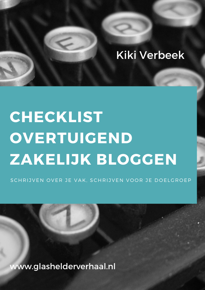 checklist overtuigend zakelijk bloggen